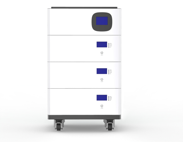 الكل في واحد العاكس للطاقة الشمسية 11KW وبطارية 46.08KWh بطاريات Lifepo4 51.2V