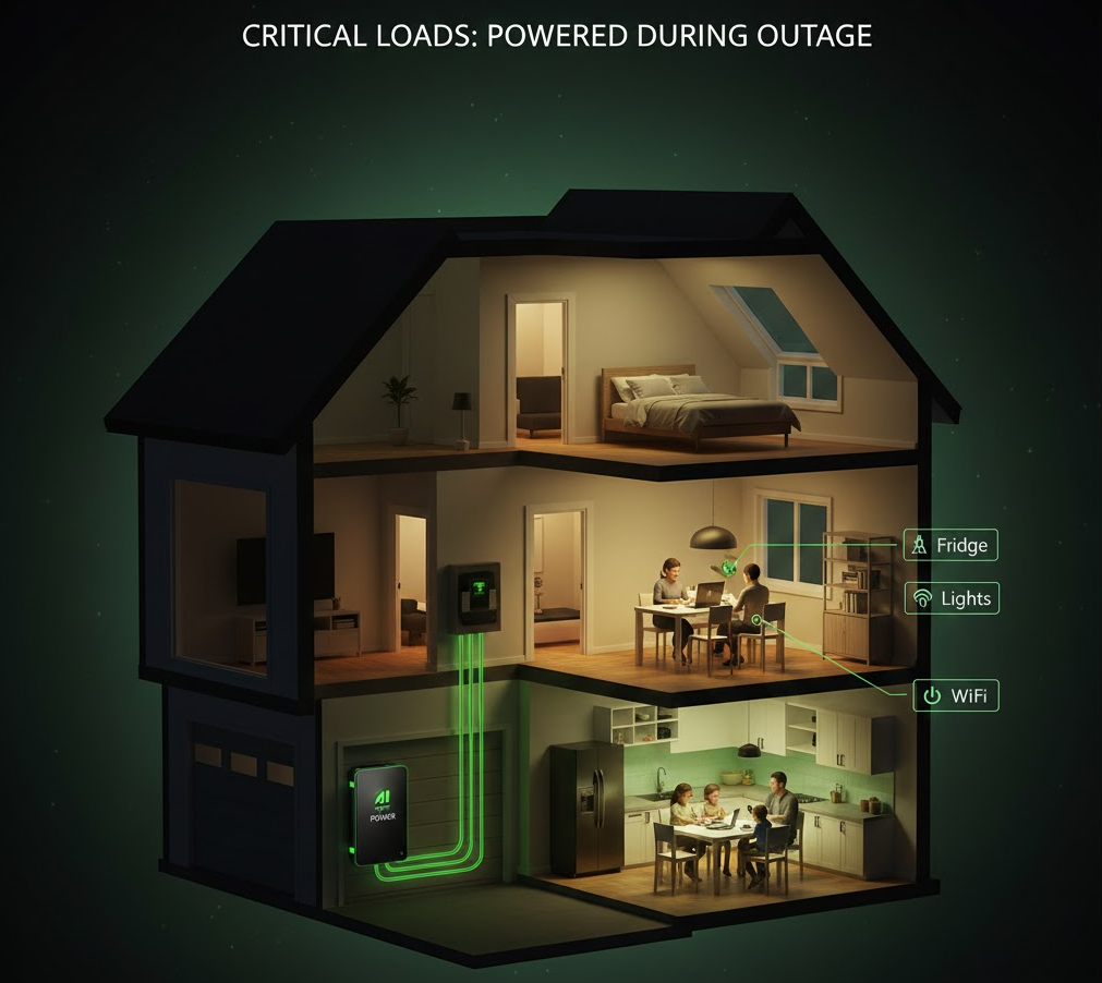 ما الذي يمكن لبطارية 10 كيلو وات في الساعة تشغيله فعليًا أثناء انقطاع التيار الكهربائي؟
